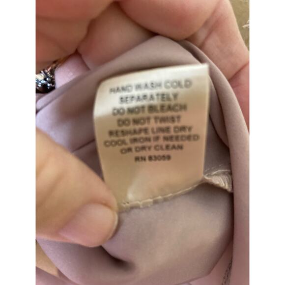 Drew Sheer Overlay Embroidered Blouse With Some Sequin Size XS - Picture 6 of 9